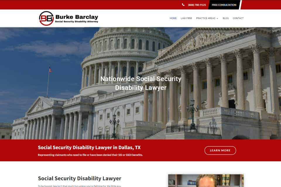 Burke Barclay Social Security Disability Lawyer by JD Barber Shop