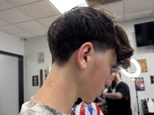 JD Barber Shop Traditional Barber Shop Services in Magnolia, Texas Stylish men's haircut with modern fade at JD Barber Shop.