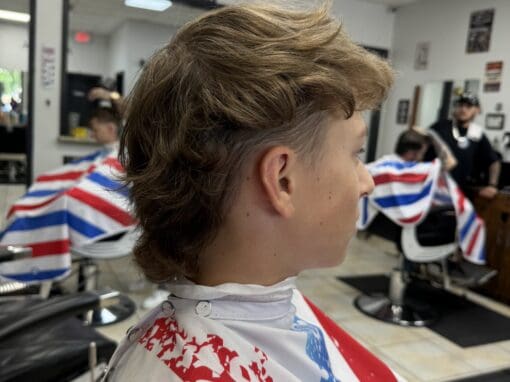 JD Barber Shop Traditional Barber Shop Services in Magnolia, Texas Classic men's haircut at JD Barber Shop, stylish hair grooming service.